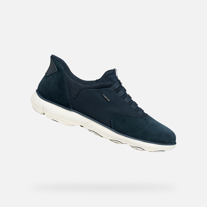 Baskets sans lacets NEBULA 2.0 PLUS HOMME Bleu marine | GEOX