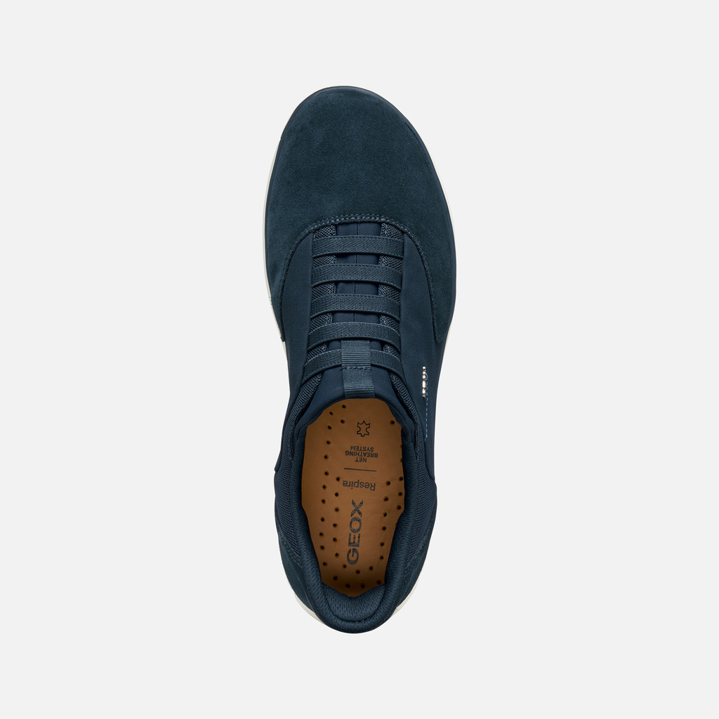Laceless sneakers NEBULA 2.0 PLUS MAN Navy - image number 5 | GEOX