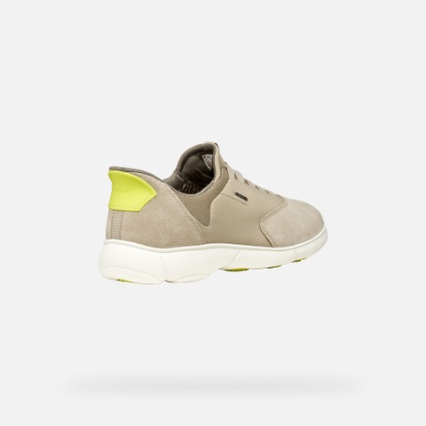 Slip in sneakers NEBULA 2.0 PLUS MAN Sand/Yellow - image number 4 | GEOX