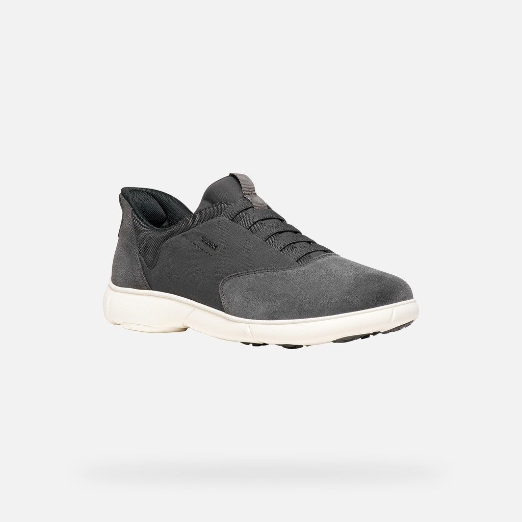 Scarpe slip in NEBULA 2.0 PLUS UOMO Grafite - image number 2 | GEOX