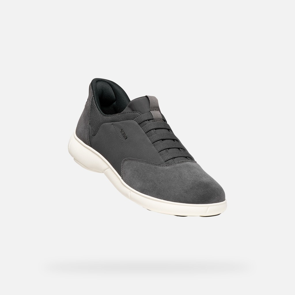 Scarpe slip in NEBULA 2.0 PLUS UOMO Grafite - image number 4 | GEOX