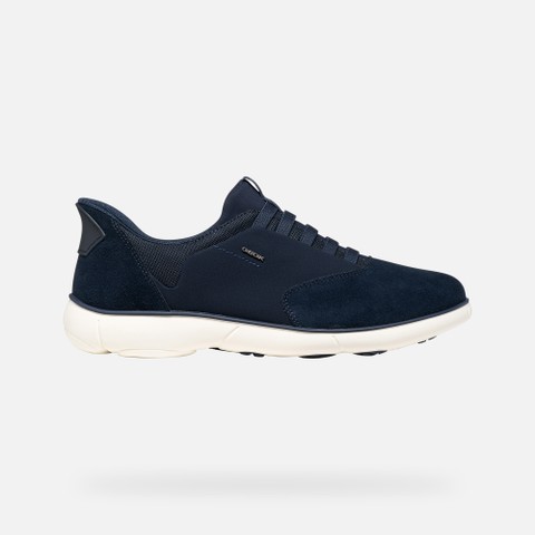 Chaussures slip in NEBULA 2.0 PLUS HOMME Bleu marine - image number 1 | GEOX