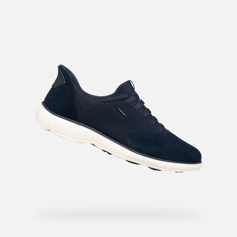 Chaussures slip in NEBULA 2.0 PLUS HOMME Bleu marine | GEOX