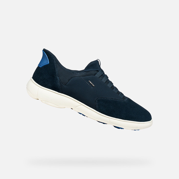 Slip in sneakers NEBULA 2.0 PLUS MAN Navy/Blue | GEOX