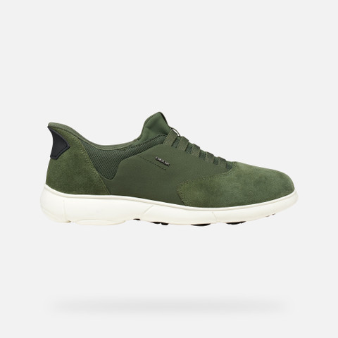 Baskets slip in NEBULA 2.0 PLUS HOMME Vert mousse/Noir - image number 1 | GEOX