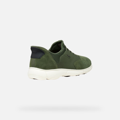 Baskets slip in NEBULA 2.0 PLUS HOMME Vert mousse/Noir - image number 4 | GEOX