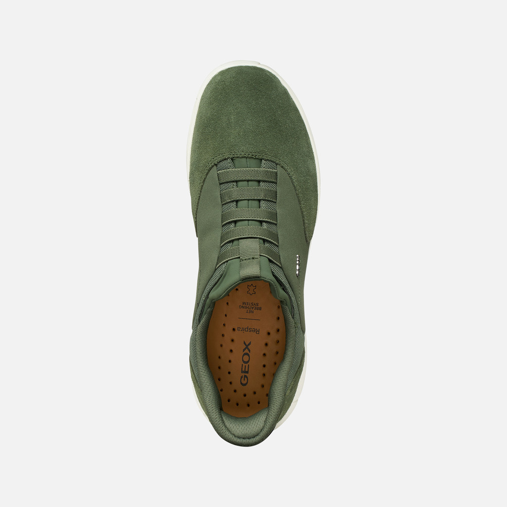 Baskets slip in NEBULA 2.0 PLUS HOMME Vert mousse/Noir - image number 5 | GEOX