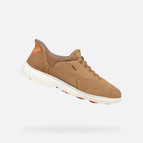 Slip in sneakers NEBULA 2.0 PLUS MAN Marrone/Arancione | GEOX