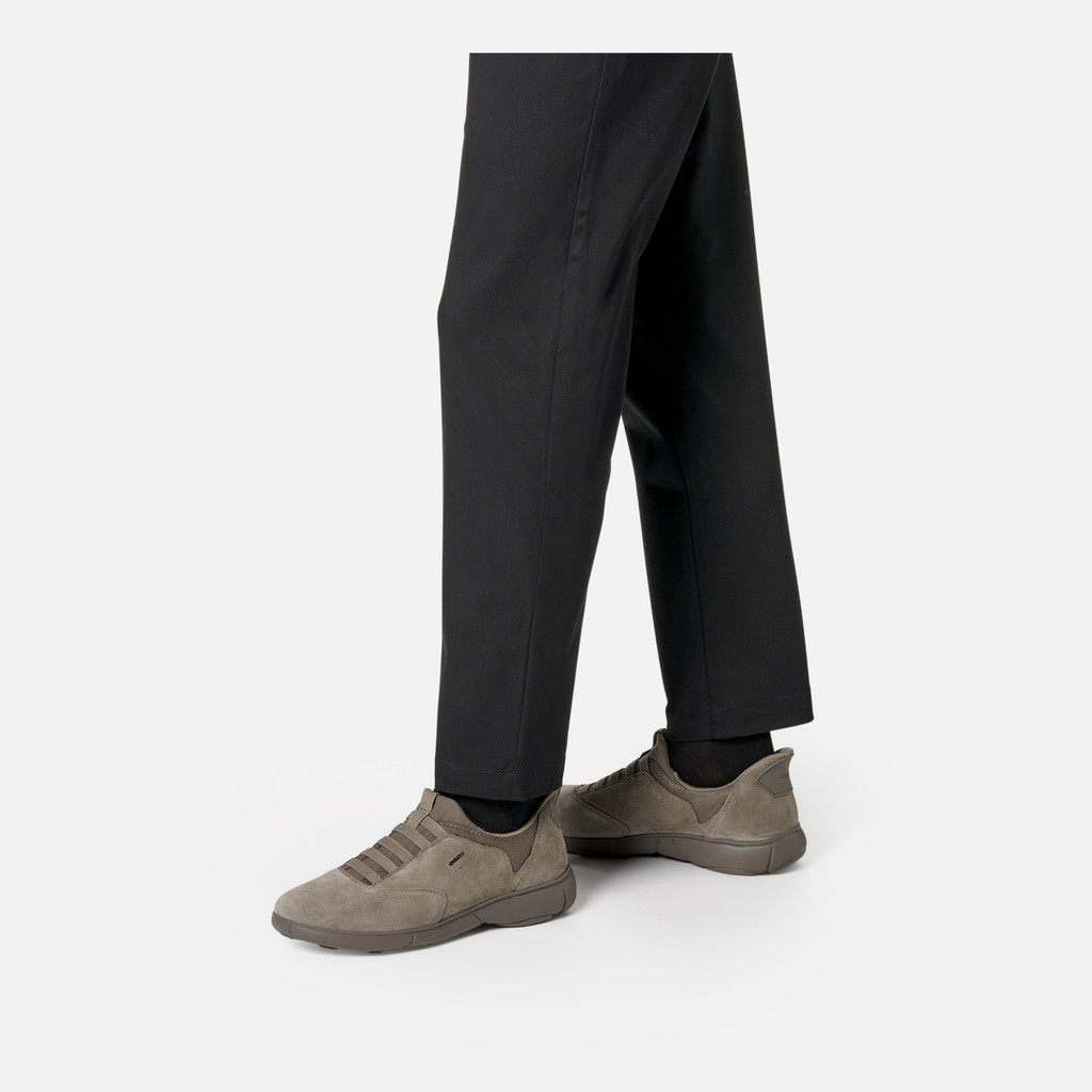 Slip in sneakers NEBULA 2.0 PLUS MAN Dove grey - image number 2 | GEOX