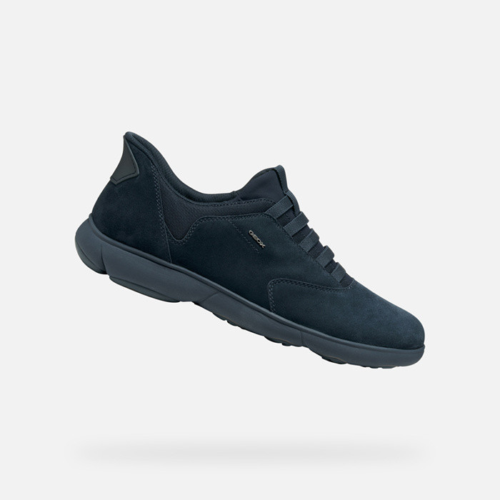 Baskets sans lacets NEBULA 2.0 PLUS HOMME Bleu marine | GEOX