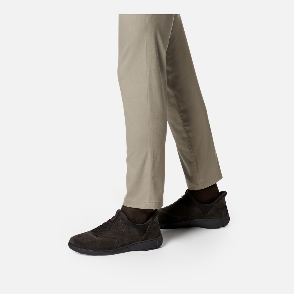Slip in sneakers NEBULA 2.0 PLUS MAN Dark Brown - image number 2 | GEOX