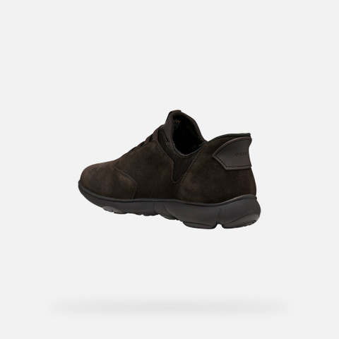 Slip in sneakers NEBULA 2.0 PLUS MAN Dark Brown - image number 4 | GEOX