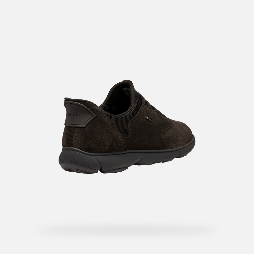 Slip in sneakers NEBULA 2.0 PLUS MAN Dark Brown - image number 5 | GEOX