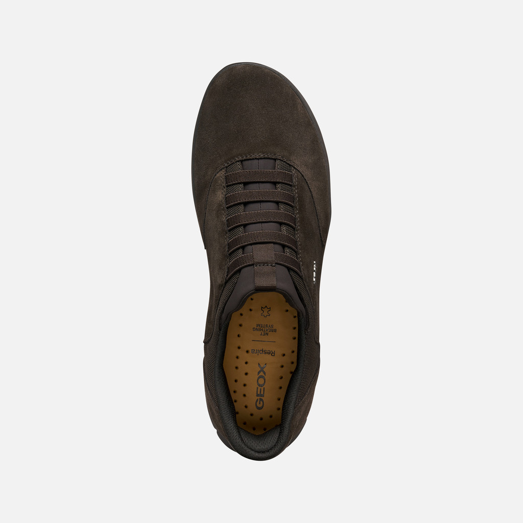 Slip in sneakers NEBULA 2.0 PLUS MAN Dark Brown - image number 6 | GEOX