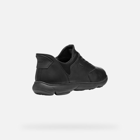 Laceless sneakers NEBULA 2.0 PLUS MAN Black - image number 4 | GEOX