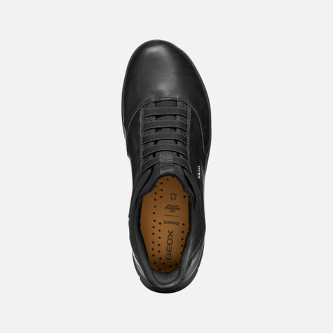 Laceless sneakers NEBULA 2.0 PLUS MAN Black - image number 5 | GEOX
