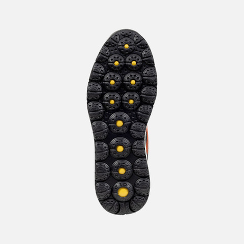 Low top sneakers SPHERICA 4X4 MAN Dark Orange/Black - image number 6 | GEOX
