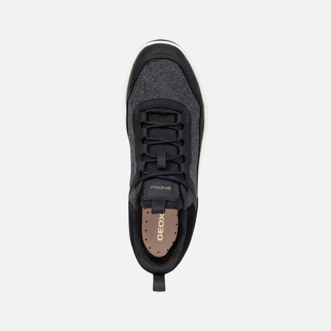 Low top sneakers SPHERICA 4X4 MAN Charcoal/Black - image number 5 | GEOX