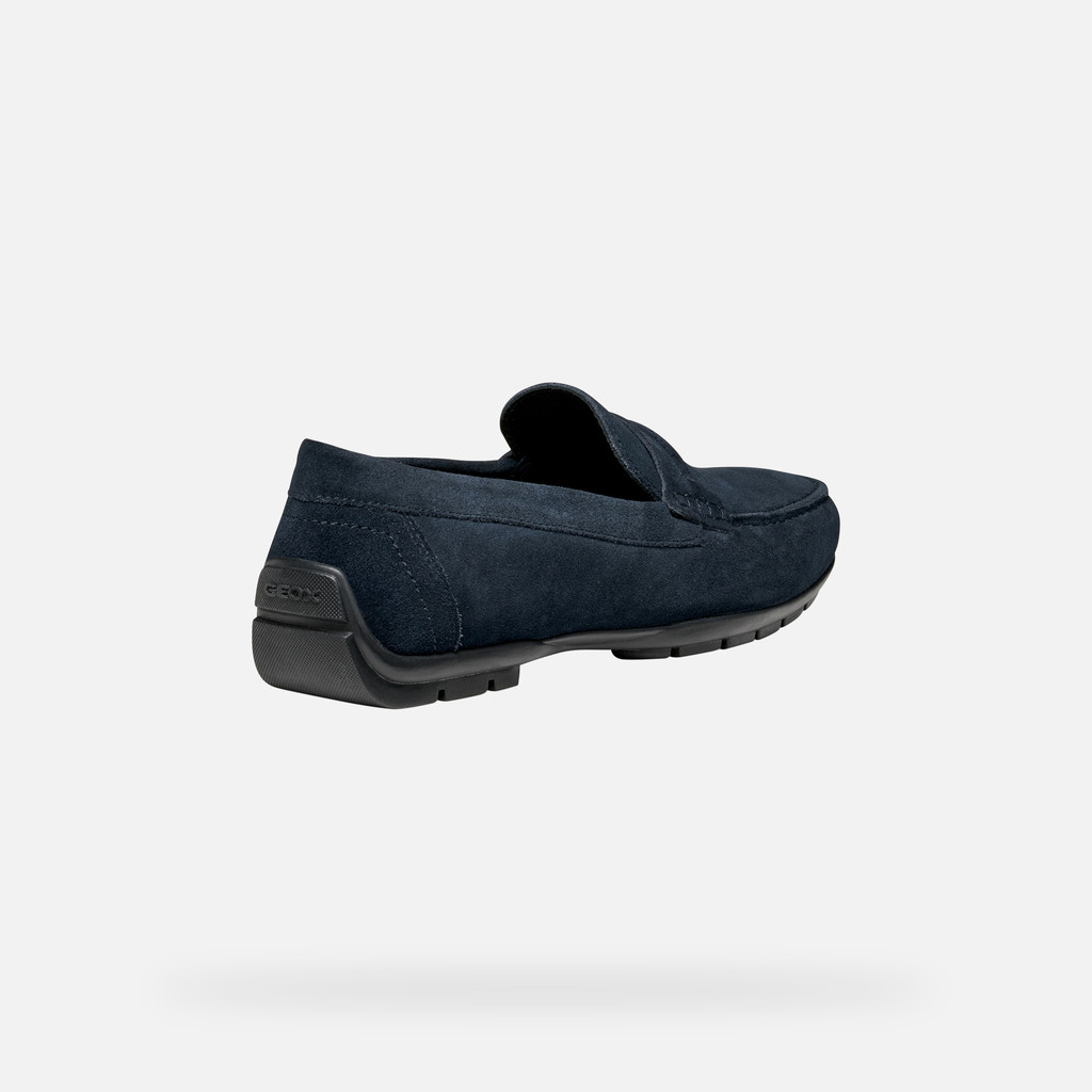Suede loafers MONER W 2FIT MAN Navy - image number 4 | GEOX