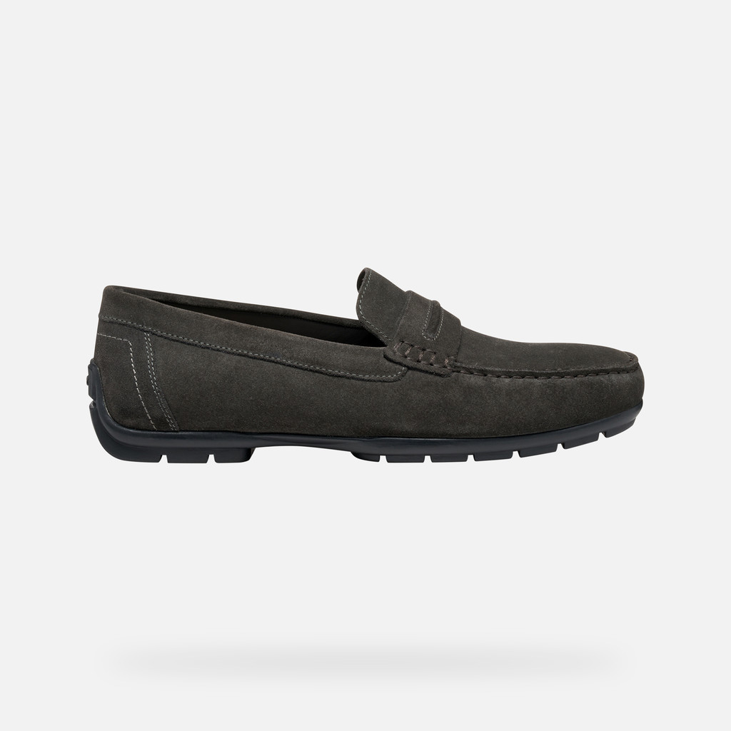 Suede loafers MONER W 2FIT MAN Mud - image number 1 | GEOX