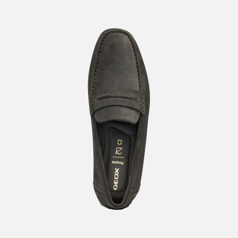 Suede loafers MONER W 2FIT MAN Mud - image number 5 | GEOX