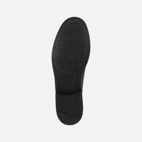 Geox® NEW DAMON: Men's Black Leather Loafers | Geox® Online
