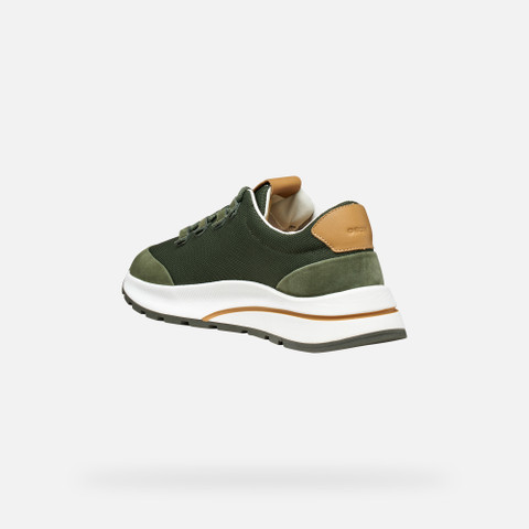 Niedrige Sneakers URBANGLIDER HERR Moosgr&uuml;n - image number 3 | GEOX