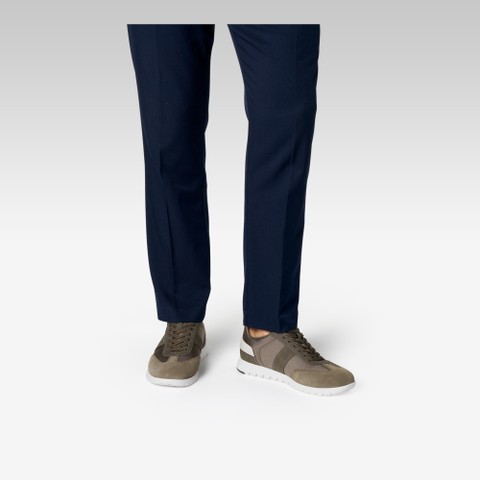 Sneakers basse FLEXTRIDE ZERO UOMO Taupe - image number 1 | GEOX