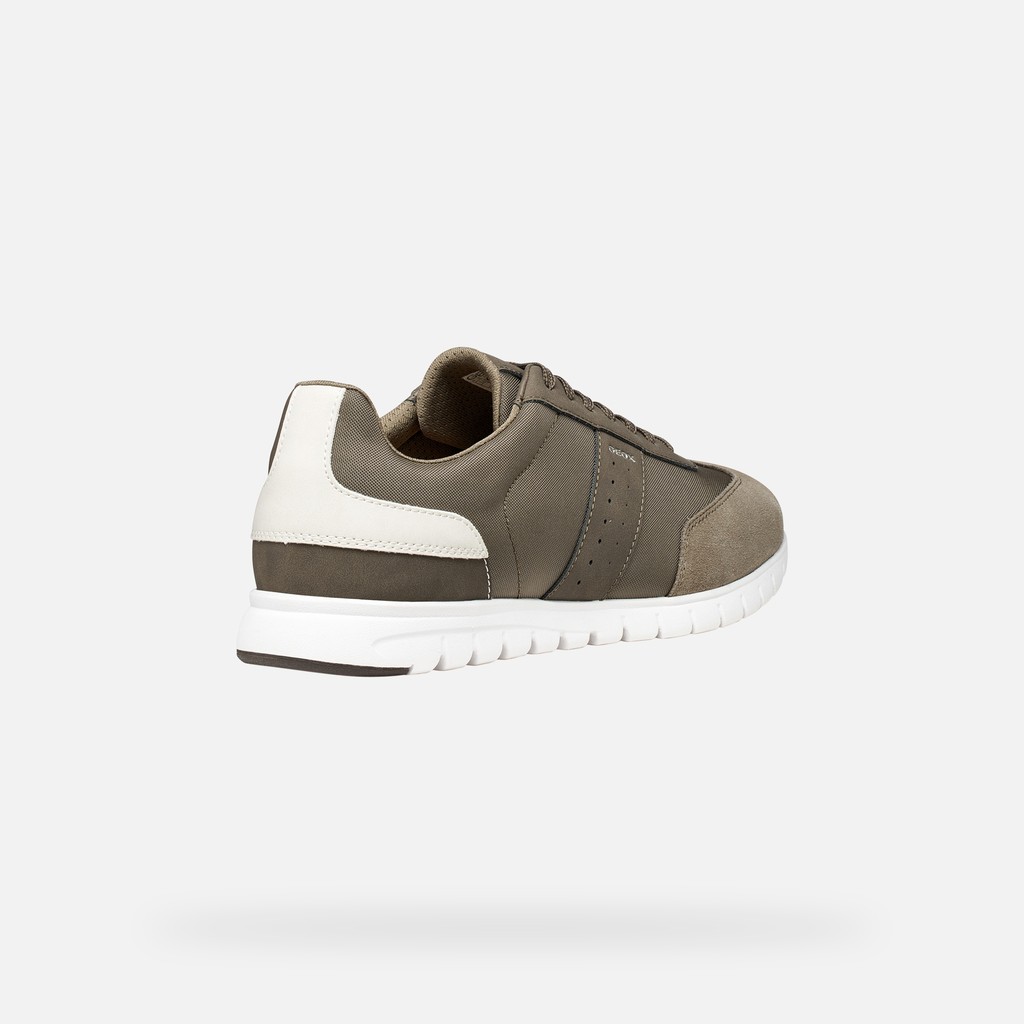 Baskets basse FLEXTRIDE ZERO HOMME Taupe - image number 4 | GEOX