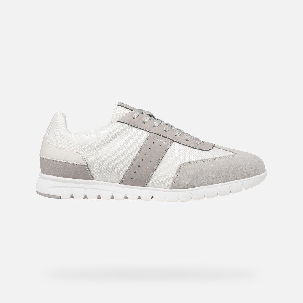 Low top sneakers FLEXTRIDE ZERO MAN White/Light Grey - image number 1 | GEOX