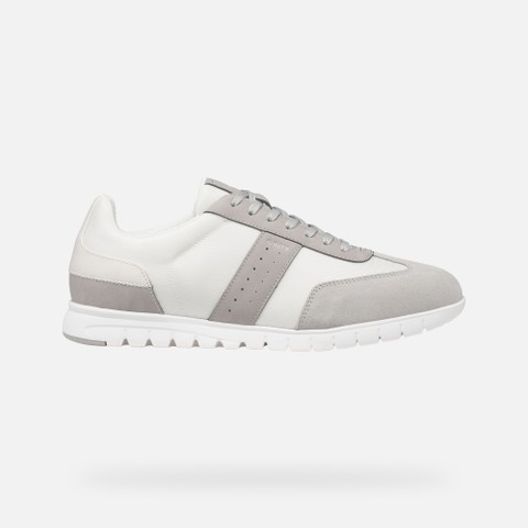 Low top sneakers FLEXTRIDE ZERO MAN White/Light Grey - image number 1 | GEOX