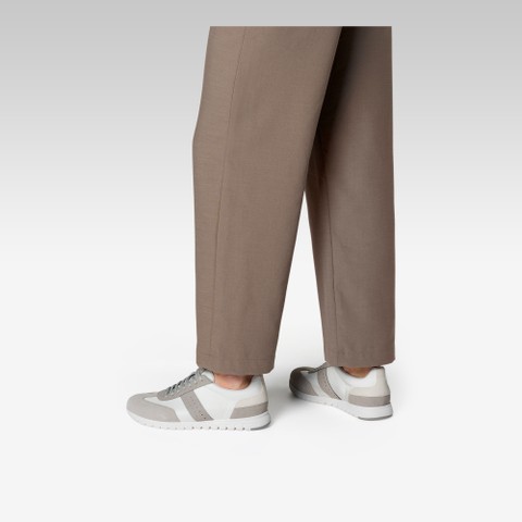 Low top sneakers FLEXTRIDE ZERO MAN White/Light Grey - image number 1 | GEOX