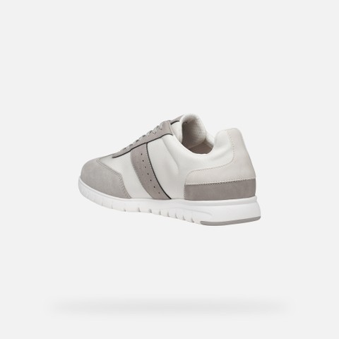 Low top sneakers FLEXTRIDE ZERO MAN White/Light Grey - image number 3 | GEOX