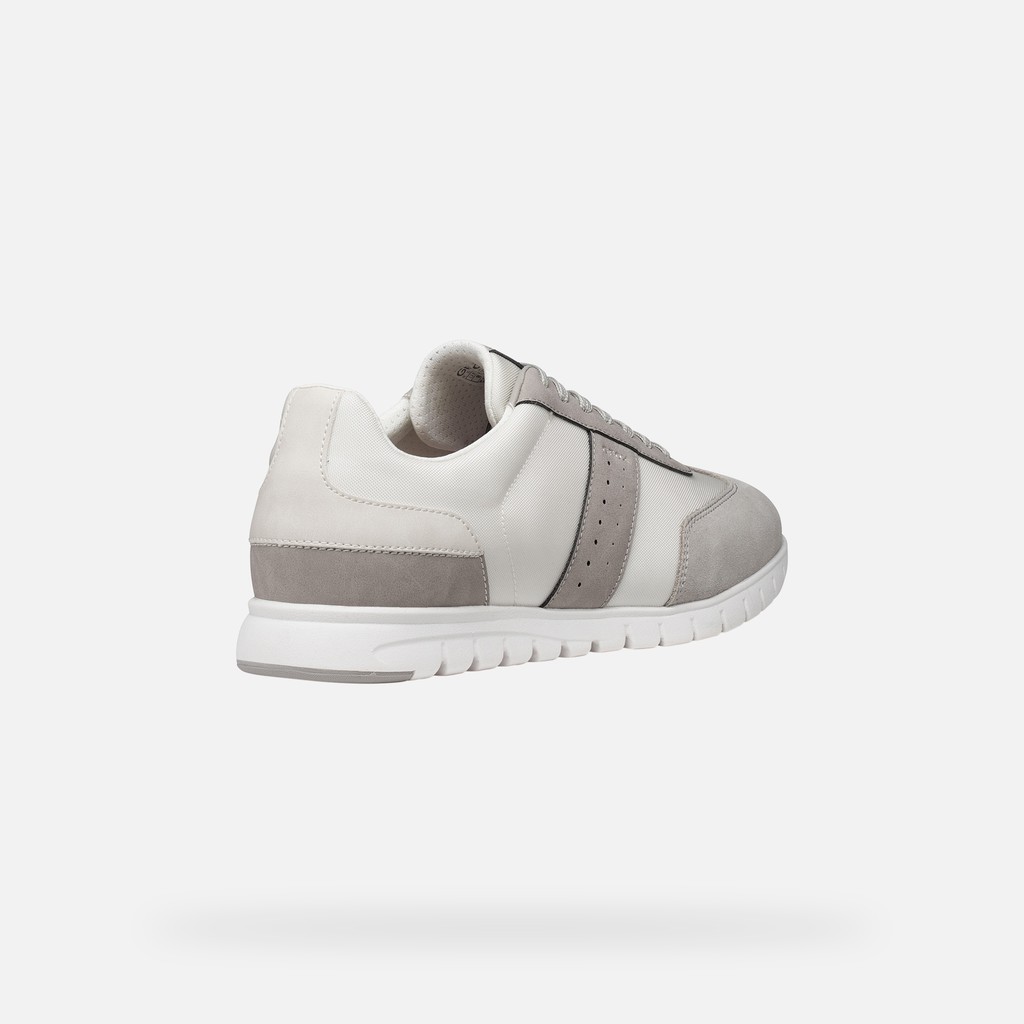 Low top sneakers FLEXTRIDE ZERO MAN White/Light Grey - image number 4 | GEOX