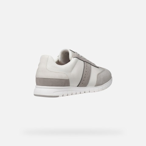 Low top sneakers FLEXTRIDE ZERO MAN White/Light Grey - image number 4 | GEOX