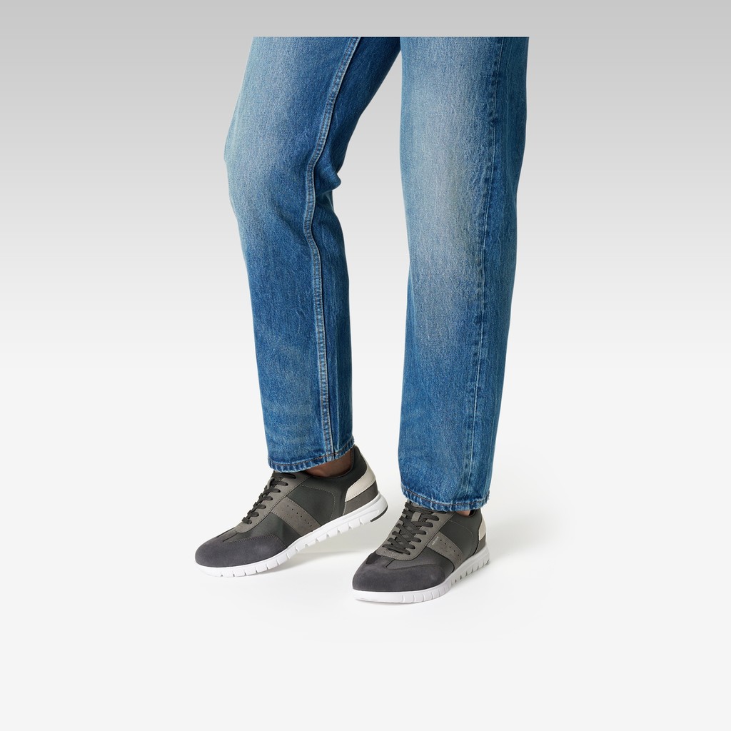 Baskets basse FLEXTRIDE ZERO HOMME Gris anthracite - image number 1 | GEOX