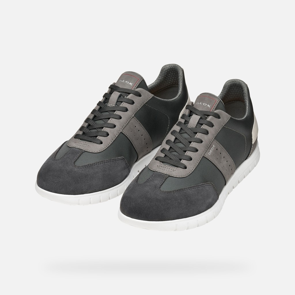 Baskets basse FLEXTRIDE ZERO HOMME Gris anthracite - image number 7 | GEOX