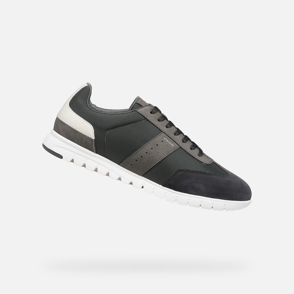 Baskets basse FLEXTRIDE ZERO HOMME Gris anthracite - image number 0 | GEOX