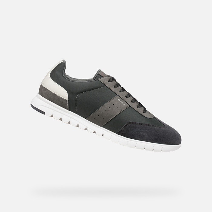 Baskets basse FLEXTRIDE ZERO HOMME Gris anthracite | GEOX