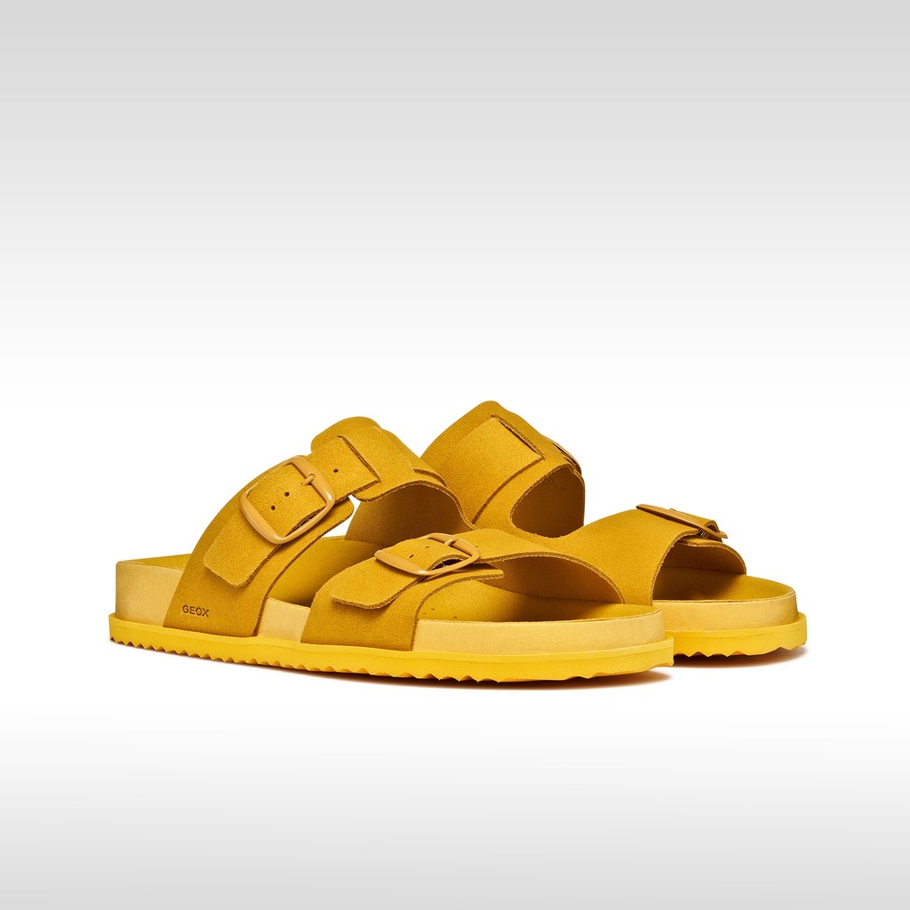 Slides shoes PARNAIBA MAN Yellow - image number 8 | GEOX