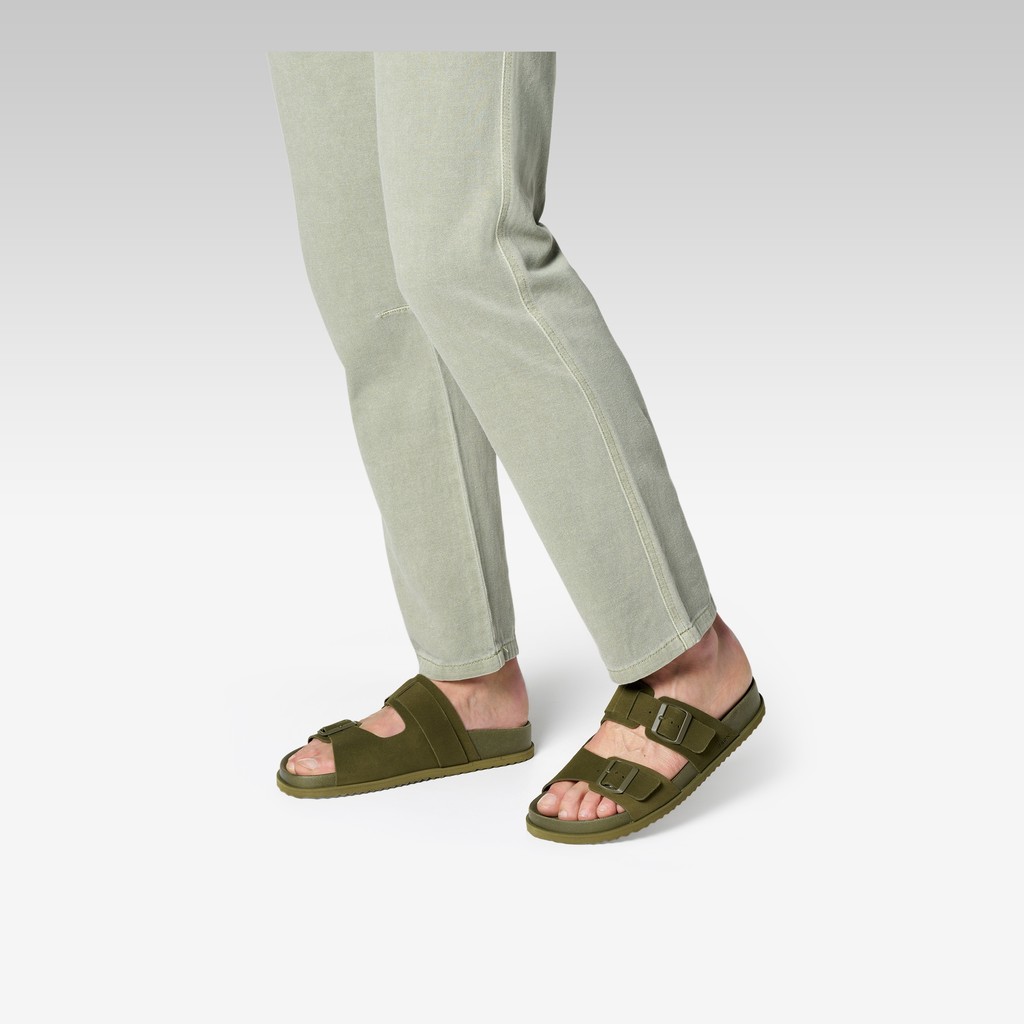 Slides shoes PARNAIBA MAN Military - image number 1 | GEOX