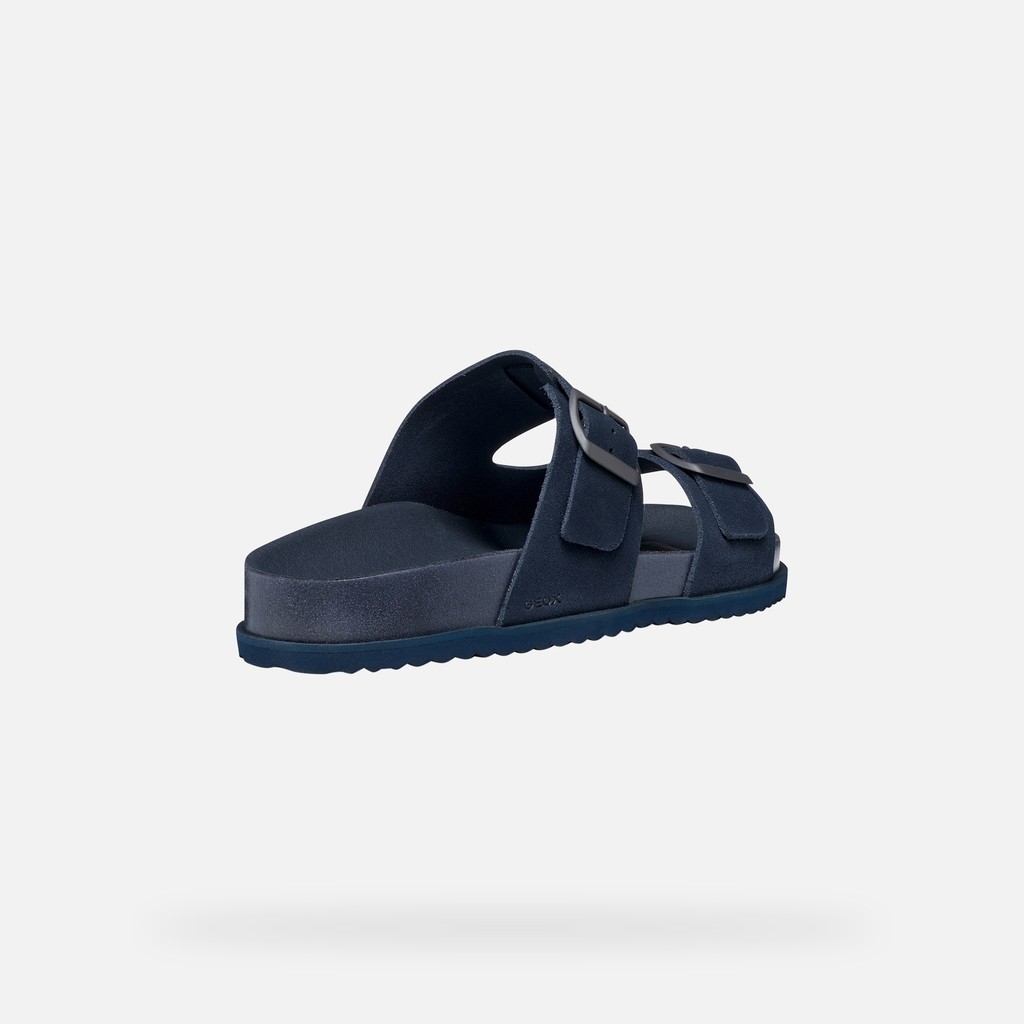 Mules PARNAIBA HOMME Bleu marine - image number 4 | GEOX