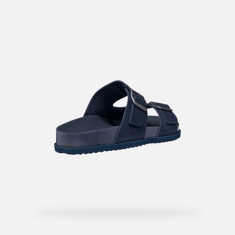 Mules PARNAIBA HOMME Bleu marine - image number 4 | GEOX