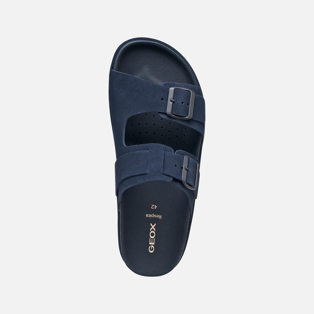 Mules PARNAIBA HOMME Bleu marine - image number 5 | GEOX