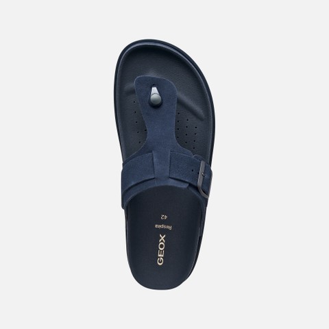 Zehenstegsandalen PARNAIBA HERR Marineblau - image number 5 | GEOX