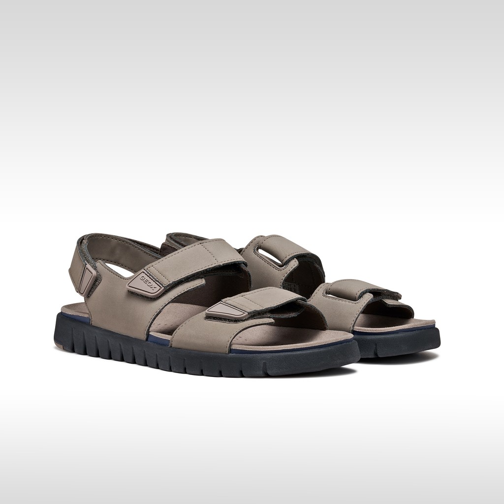 Sport sandals FLEXTRIDE S MAN Dove grey - image number 2 | GEOX