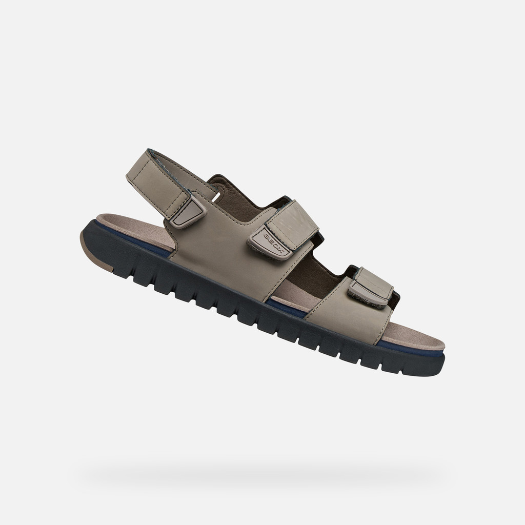 Sport sandals FLEXTRIDE S MAN Dove grey - image number 0 | GEOX
