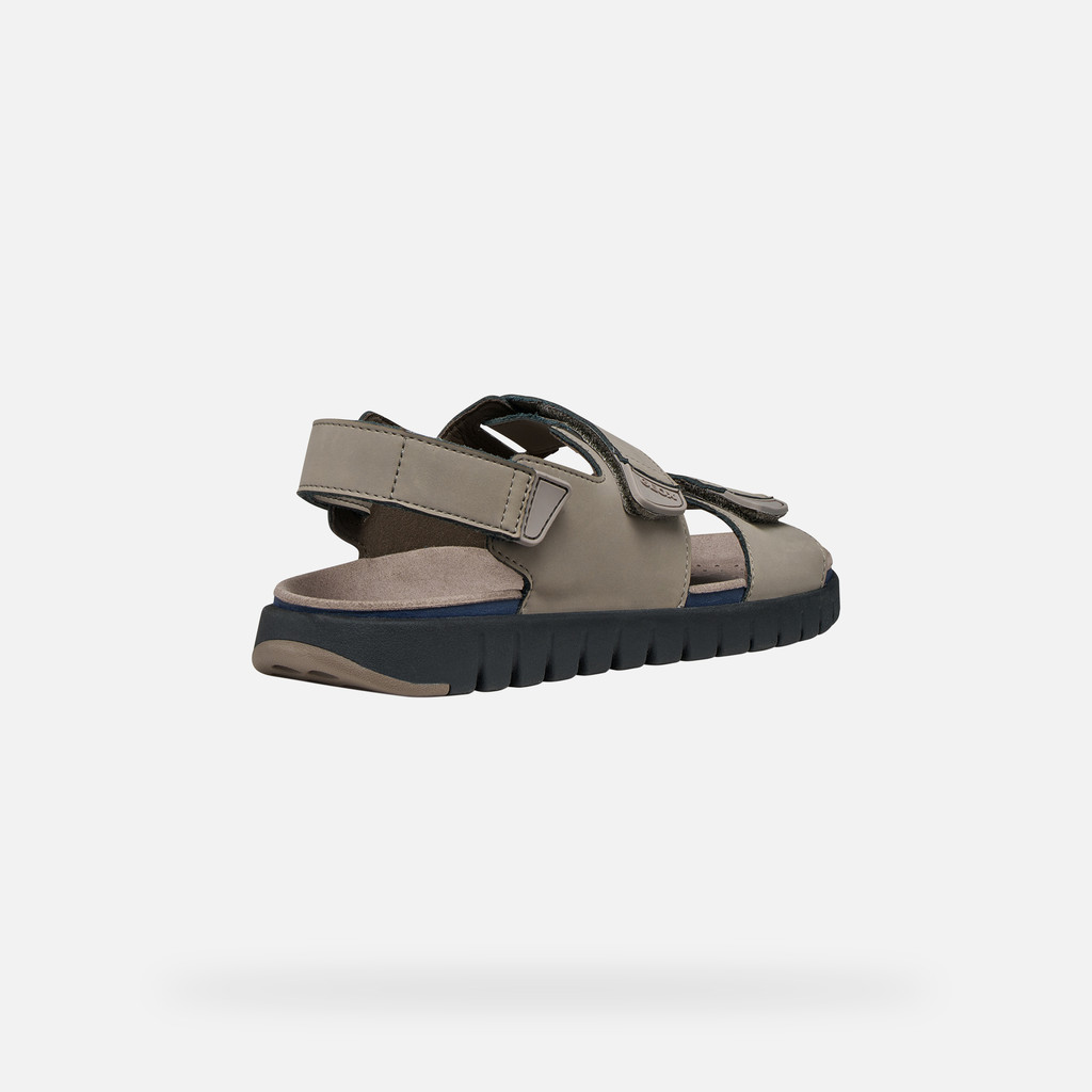 Sport sandals FLEXTRIDE S MAN Dove grey - image number 4 | GEOX