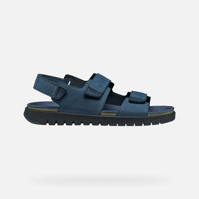 Sport sandals FLEXTRIDE S MAN Navy | GEOX