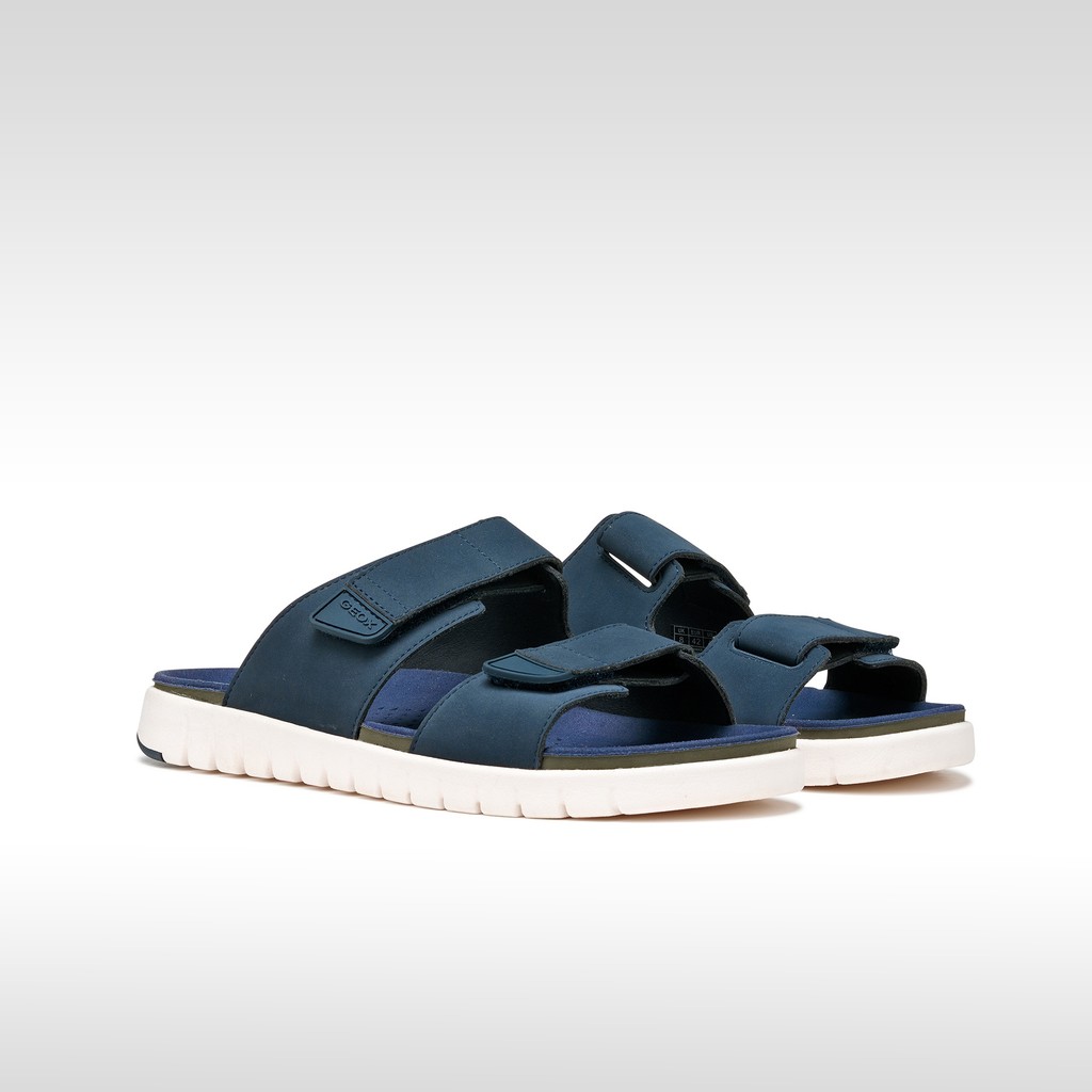 Slides shoes FLEXTRIDE S MAN Navy - image number 2 | GEOX